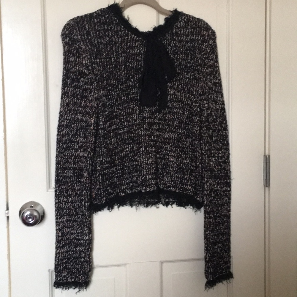 Knit blouse